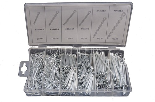 Assortimento set coppiglie - assortimento, di