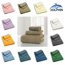 Telo doccia cm 70x140 e 100x150 asciugamano spugna bagno vari colori mod.PARTY