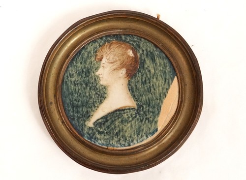 Miniatura dipinta ritratto - miniatura,