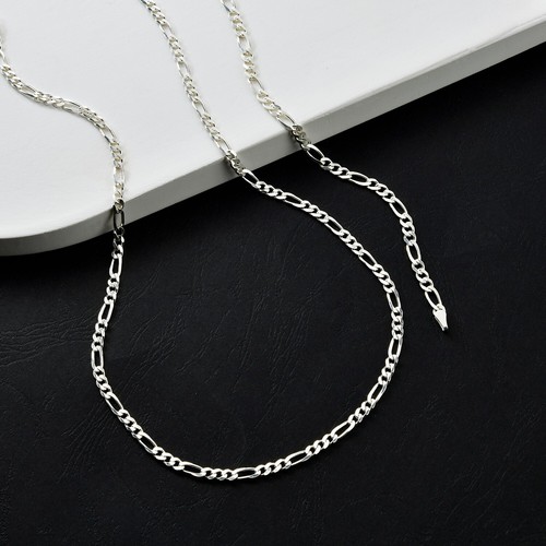 Collana figaro argento - collana,