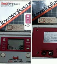 GAKKEN TOWERING RESCUE NINTENDO VIDEO GAMES ANNI 80 LCD 