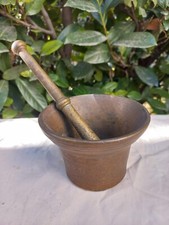 Mortaio antico in bronzo