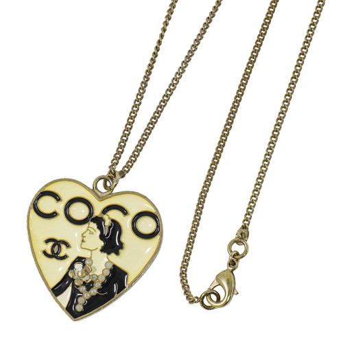 Collana chanel cuore - collana,