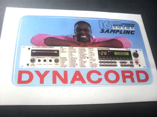 Adesivo sticker dynacord - sticker,