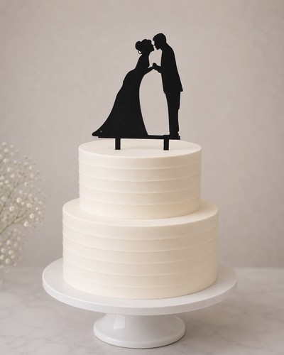 Cake topper sposi - sposi, pla
