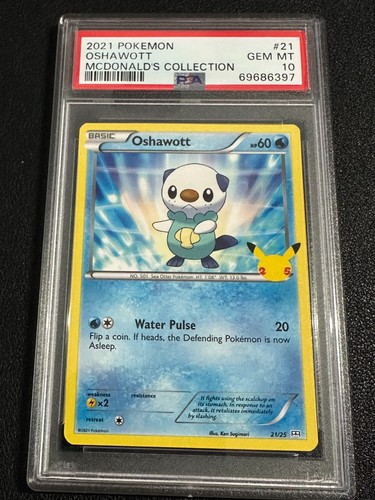 Oshawott 2021 pokemon - 21/25,