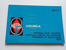 Gilera 200 T4 1979 catalogo ricambi originale spare parts catalogue