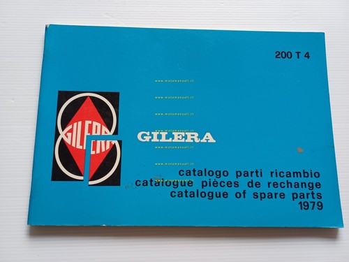 Gilera 200 1979 catalogo - 200, t4