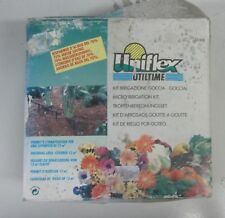 Uniflex Utiltime Kit Completo Irrigazione Goccia-Goccia Giardino Piante Fiori