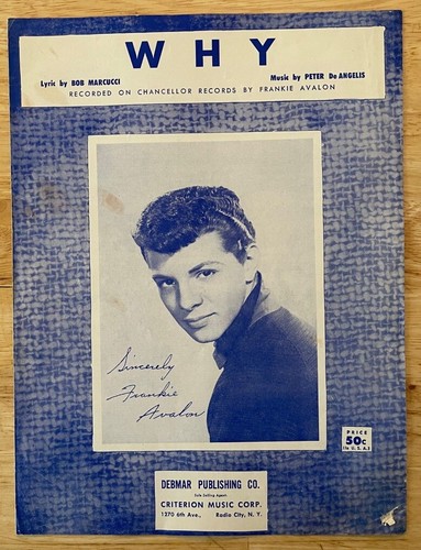 Frankie avalon spartiti - frankie,