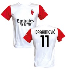 Sportbaer- Maglia Bianca Ibrahimovic 11 Milan 2025-2026 ufficiale adulto bambino