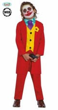 COSTUME SIMILE A JOKER MR SMILE CARNEVALE BAMBINO VESTITO RAGAZZO JOKER BATMAN