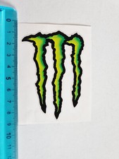 ADESIVO MONSTER CASCO STICKER