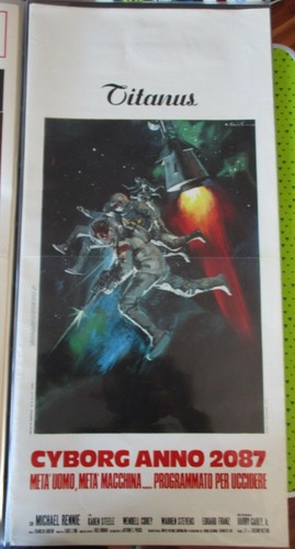 Locandina originale cyborg - originale,