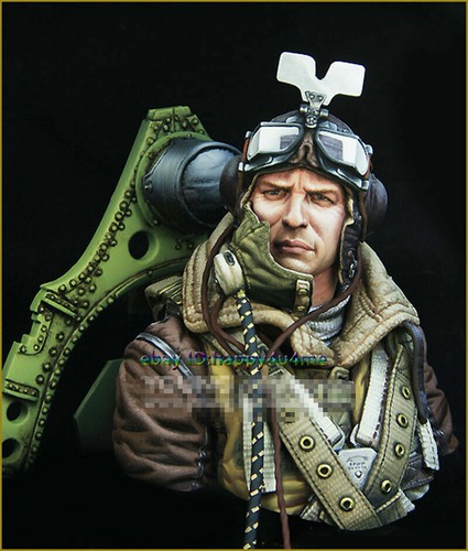 Modellino busto pilota regno - modellino,