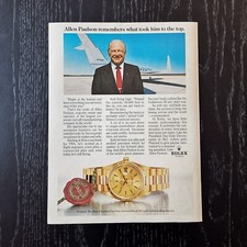 1984 Rolex Day Date ref 18238 President - Original AD Pubblicità Vintage