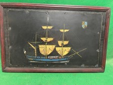 incisione dipinto su Ottone