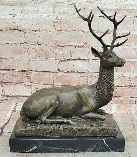 Bronzo deer alce - deer, cervo
