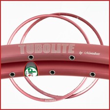NOS COPPIA CERCHI TUBOLARI DRC TUBOLITE MTB 26" 32h mountain bike rosa etrto 570