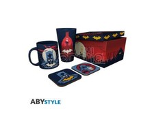 DC Comics Batman Set Bicchiere XXL + Tazza + 2 Sottobicchieri Luminosi AbyStyle