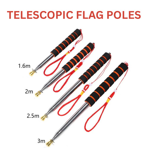 Flagpolo telescopico - flagpolo,