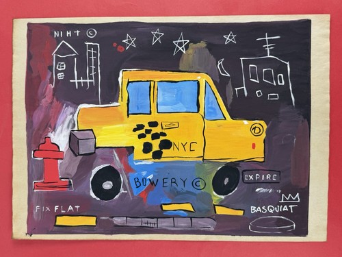 Jean michel basquiat disegno - jean-michel,