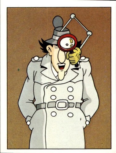 Figurina ispettore gadget - figurina, l'ispettore