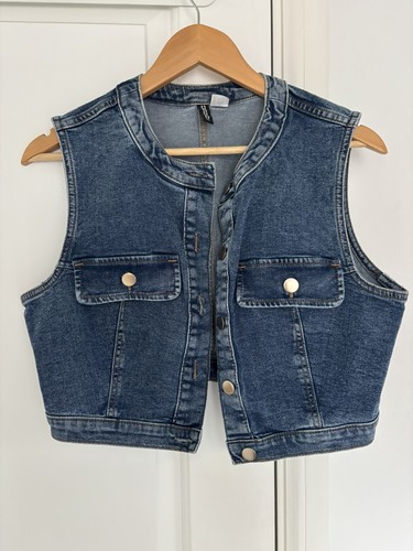 Gilet jeans - jeans, 73%