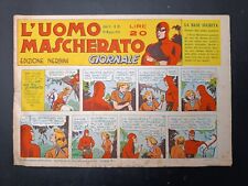 fumetto Albo Giornale L'UOMO MASCHERATO ed. Nerbini numero 62 anno 1949