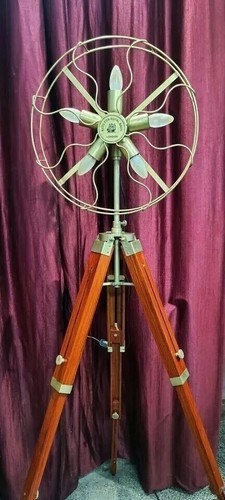 Lampada terra ottone con - terra, in