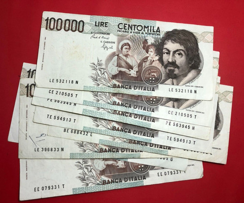100 000 lire caravaggio - lire, i*