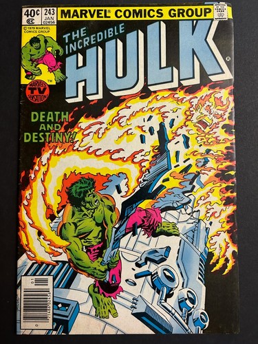 Incredible hulk 243 - hulk, vg-fn