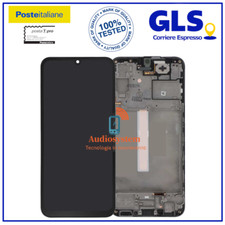 DISPLAY TOUCH SCREEN +FRAME per SAMSUNG GALAXY A25 5G SM-A256 INCELL VETRO NERO