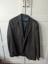 Taglia 48 Giacca/Blazer Righe Marrone Doppelganger Boutique