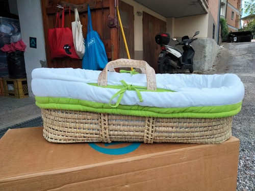 Cesta vimini neonato
