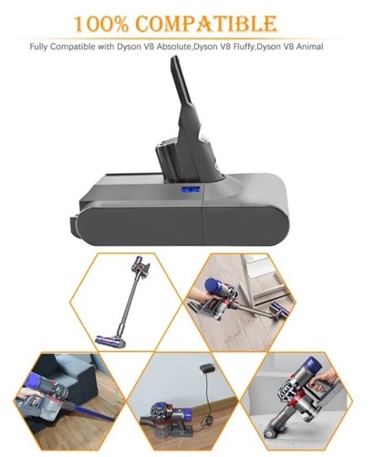 Batteria dayson 6000mah - batteria,