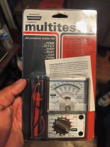 Multimetro analogico vintage