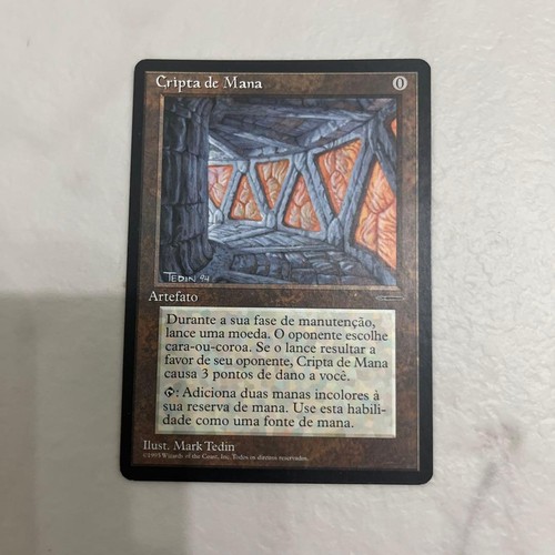 Mtg cripta mana - mtg, portoghese