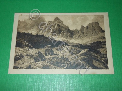 Cartolina militaria mezzi - militaria,