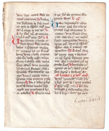 Breviario medievale illuminato - breviario,