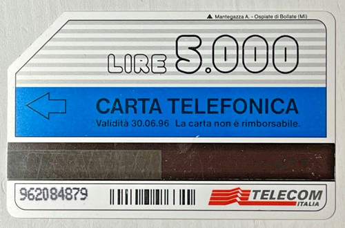 Carta telefonica nuovo numero - telefonica,