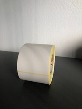 10 ROTOLI ETICHETTE ADESIVE TERMICHE 60X60 FORO40 ROTOLO DA 500 ETICHETTE 