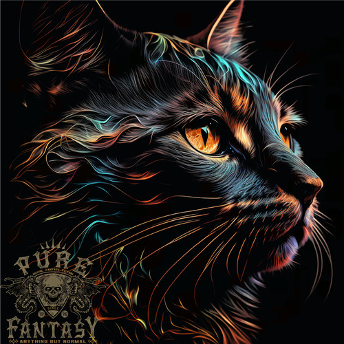 Fantasia gatto con - fantasia,