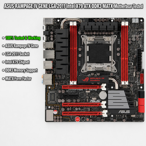 Asus rampage gene lga - rampage, iv