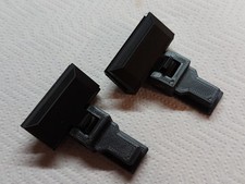 2x Turntable Dust Cover Hinge