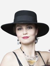 Cappello a Tesa Larga Donna - Cappello confezionato sartorialmente a Venezia