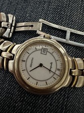 Vintage Watch Zenith Acropolis Lady Acciaio E Oro 29mm