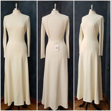 Maxi abito tinta unita - , e