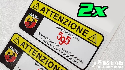 Adesivi attenzione 500 - 2,