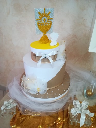 Torta scenografica comunione